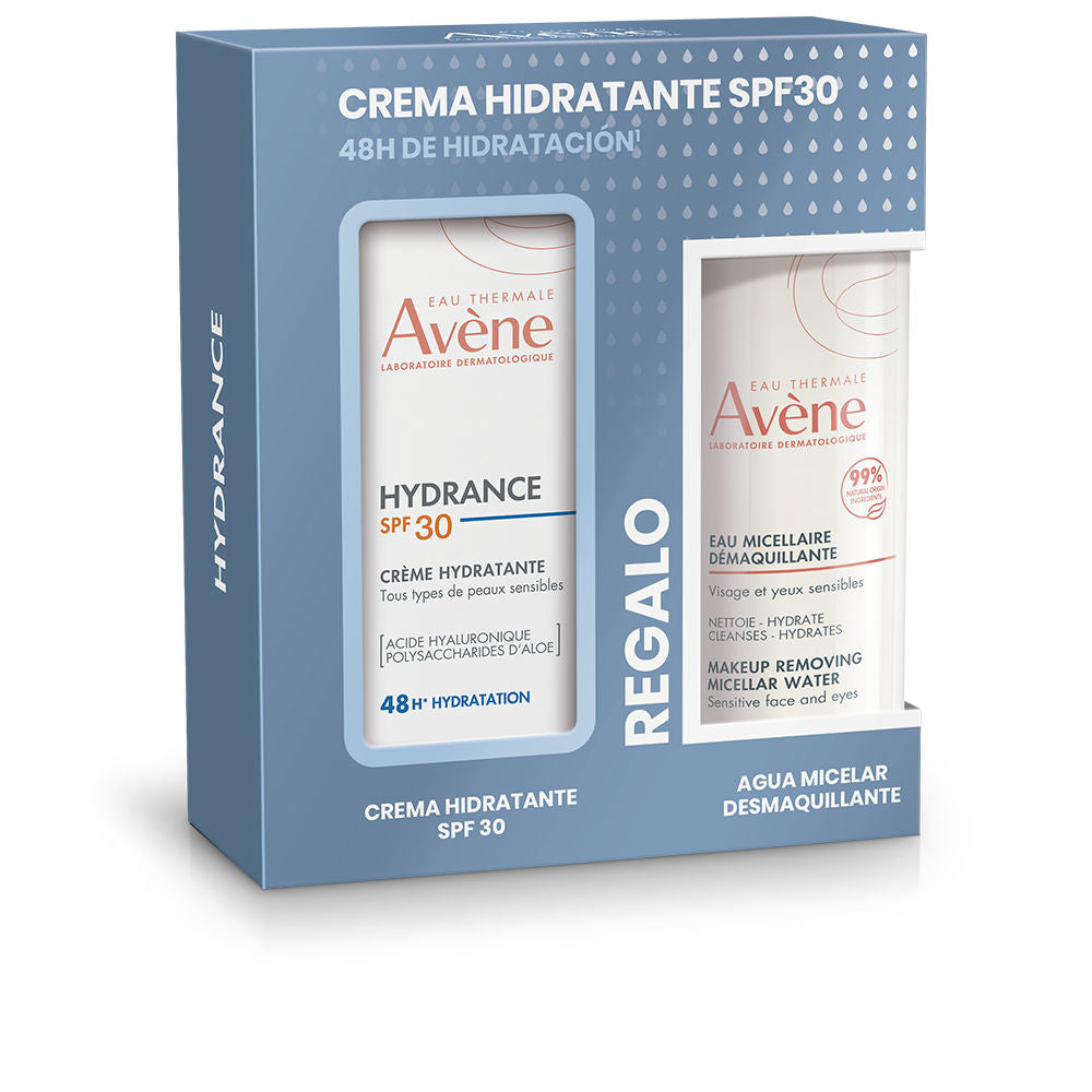 Avène Creme hidratante hydrance fps 30 + água micelar (conjunto com 2 unidades)