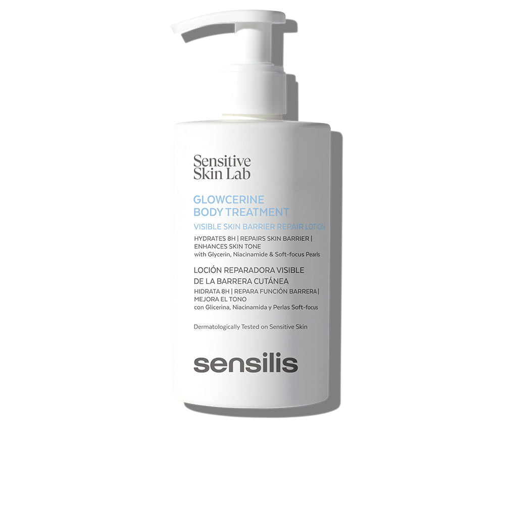 Sensilis Tratamento corporal glowcerina loção reparadora visível da barreira cutânea 200 ml