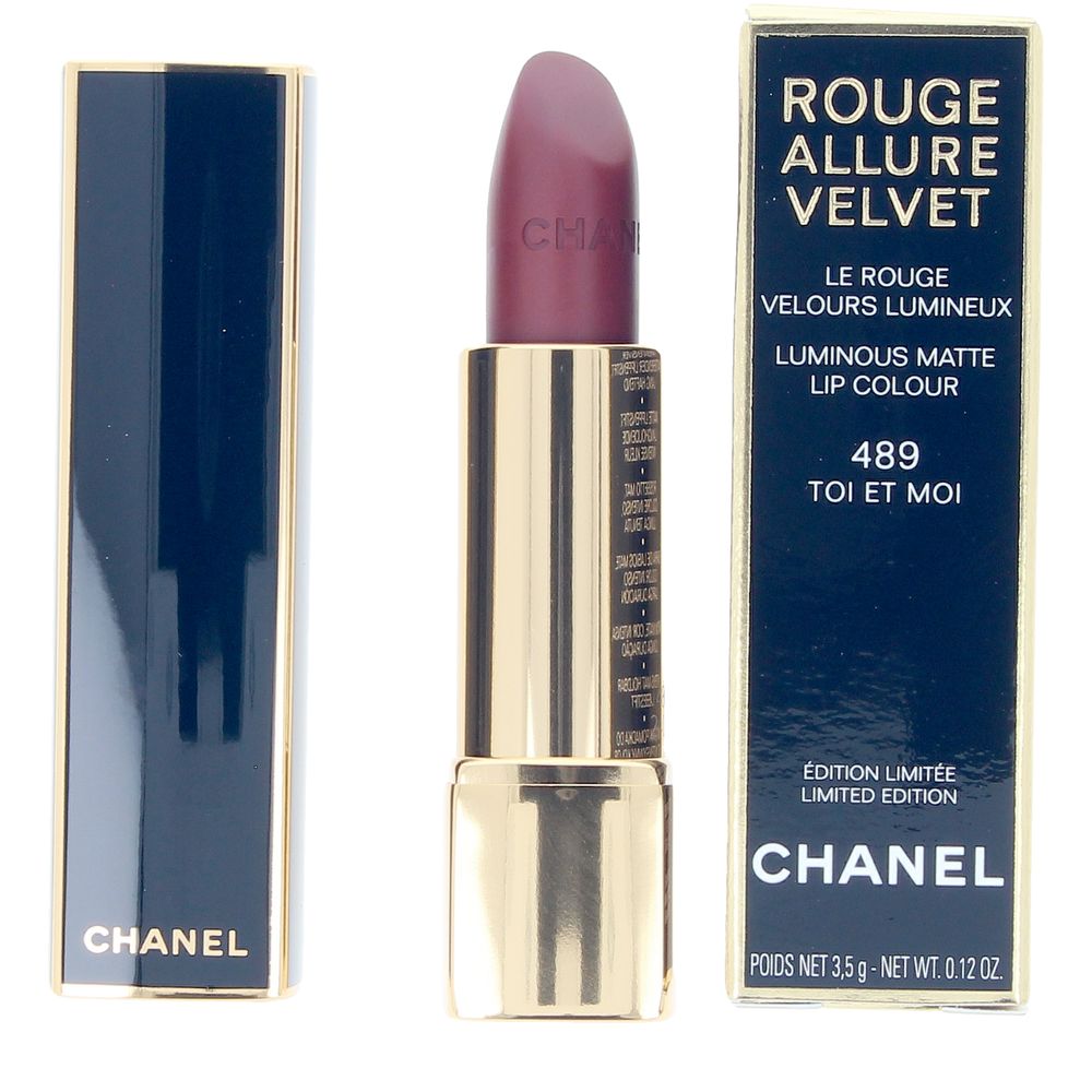 Chanel Rouge allure velvet #489-toi et moi 3,5 gr