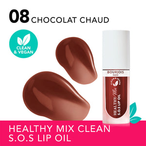 Bourjois Óleo labial mistura saudável sos nº 08 - chocolate quente 4,5 ml