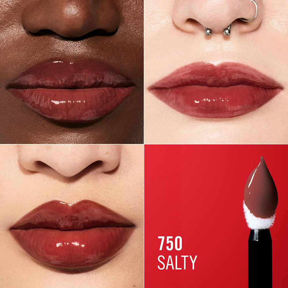 Rimmel London Lustro labial procurador de emoção látex nº 750 - salgado 6 ml