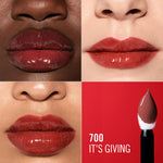 Rimmel London Lustro labial procurador de emoção látex nº 700 - está dando 6 ml