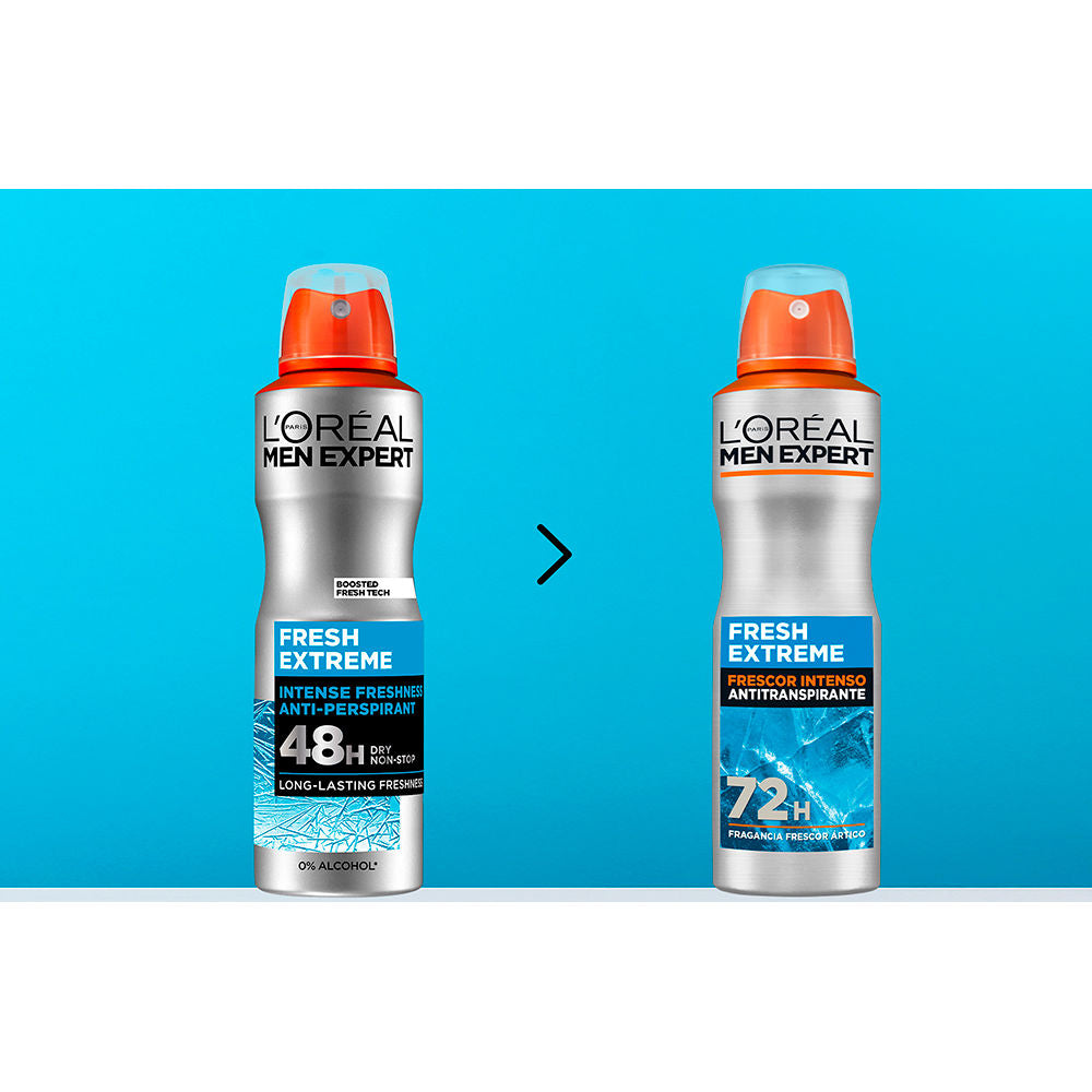L'Oréal Paris Men expert fresh extreme desodorante antitranspirante em spray 72h 150 ml