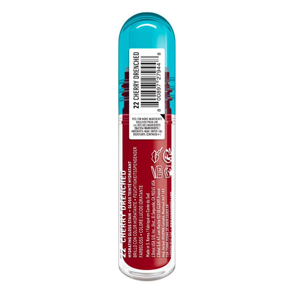 Nyx Professional Make Up Lustro labial lábio iv #cereja encharcada 5 ml