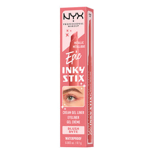 Nyx Professional Make Up Delineador em creme gel à prova d'água stix épico de tinta nº 12 - byte de corar 0,1 g