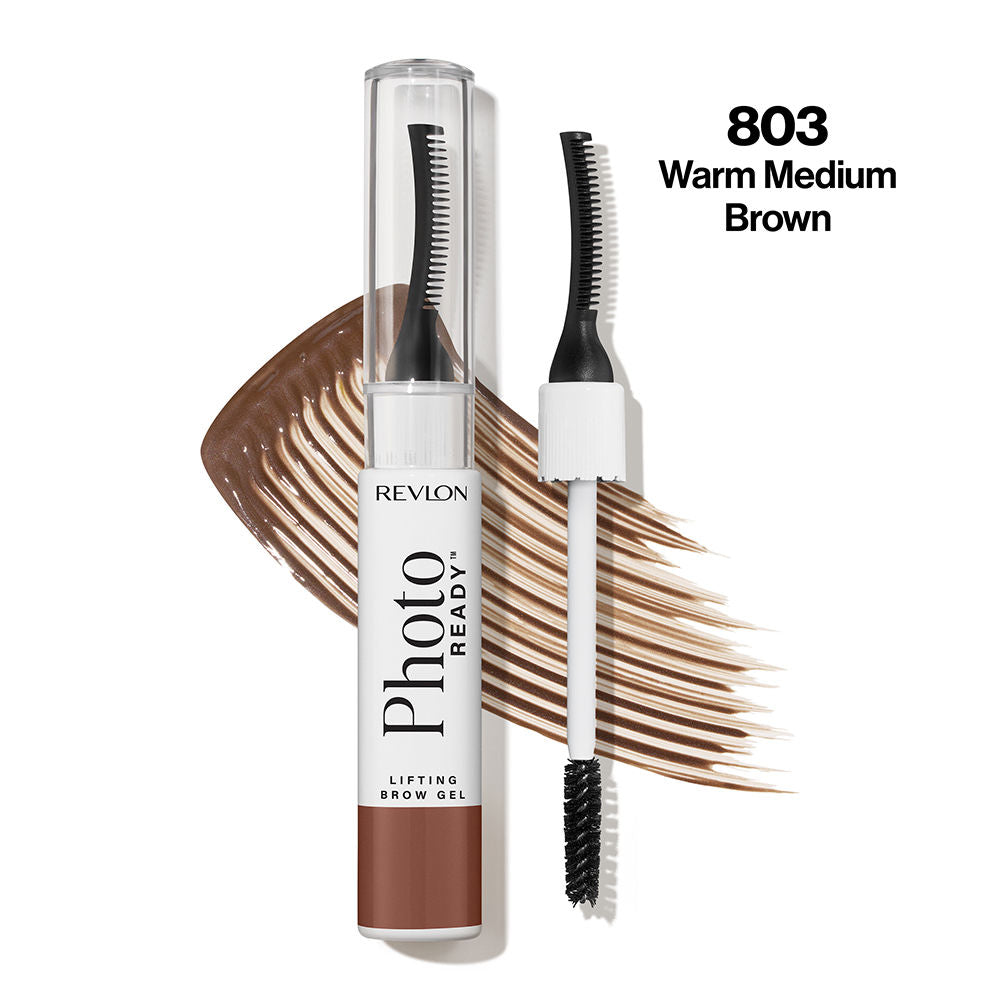 Revlon Mass Market Gel para sobrancelhas photorready #803 - castanho médio quente 1 unidade