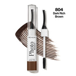 Revlon Mass Market Gel para sobrancelhas photorready #804 - castanho escuro intenso 1 unidade