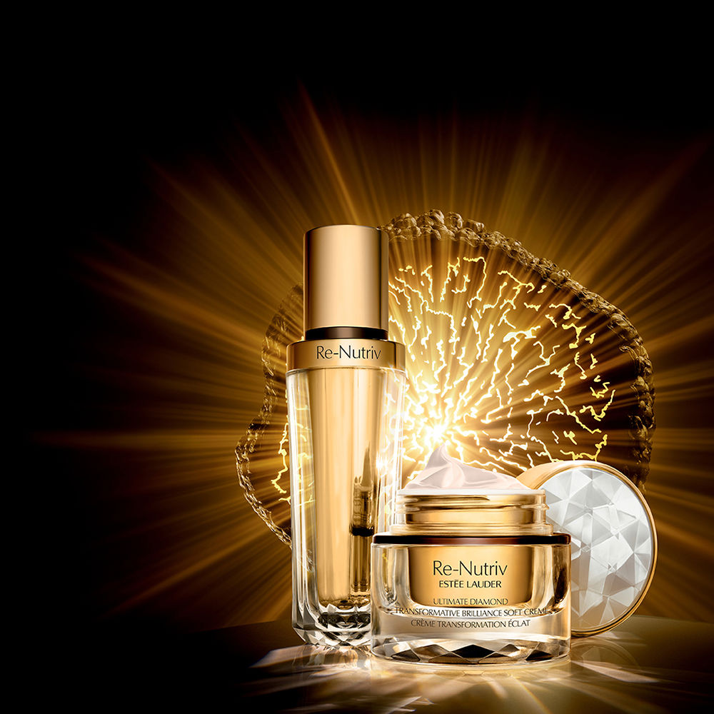 Estée Lauder Renutriv ultimate diamante creme iluminador transformador recarregável 50 ml