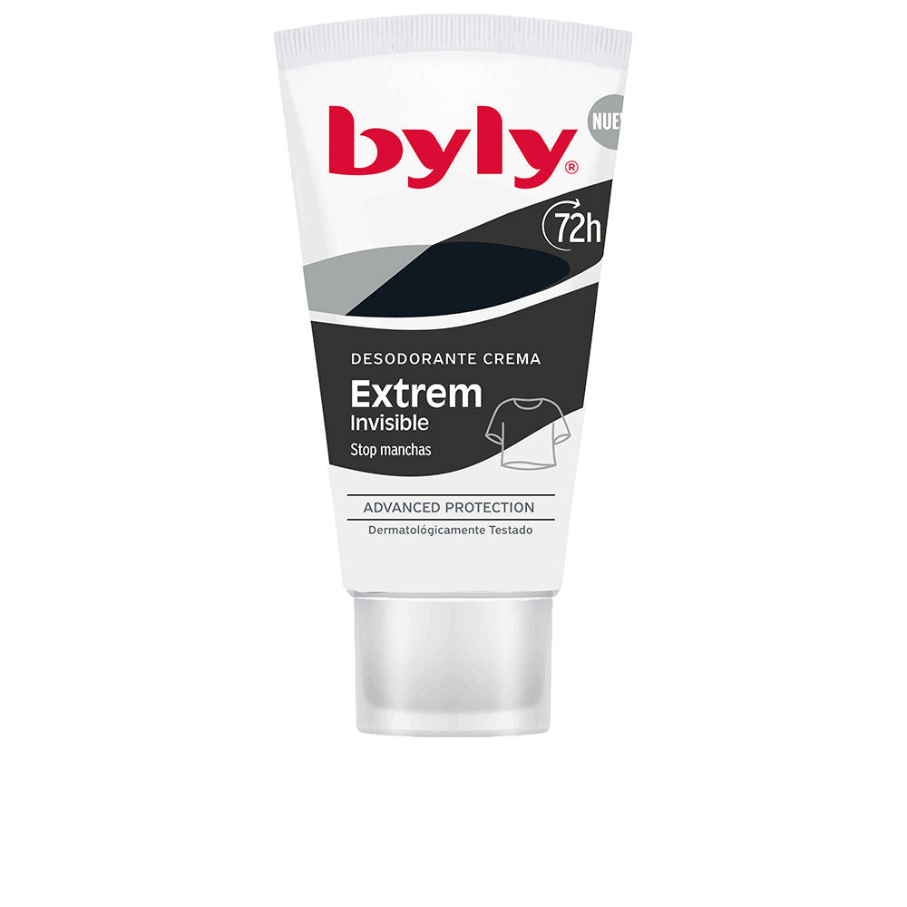 Byly Creme desodorante avançado extremo invisível 50 ml