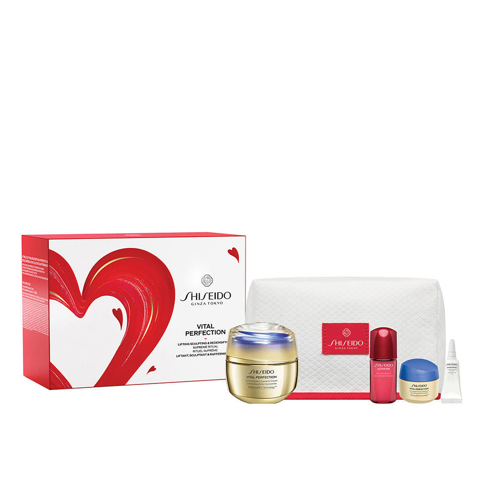 Shiseido Conjunto de 5 peças do creme concentrado vital perfection supremo