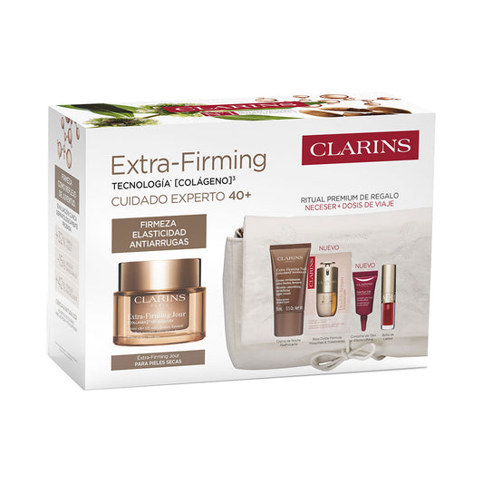 Clarins Estojo extrafirmante jour peaux sèches 5 unidade.
