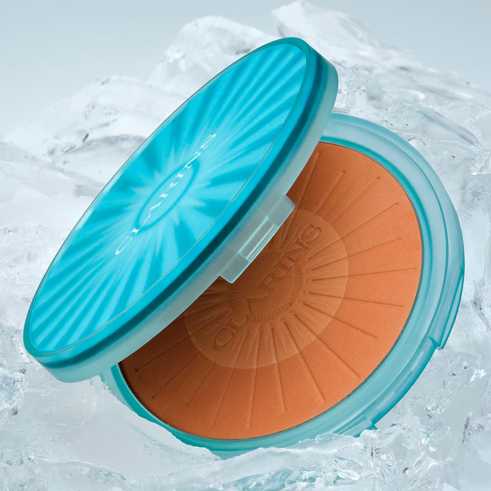 Clarins Compacto bronzador pó bronzeador edição limitada 18 g