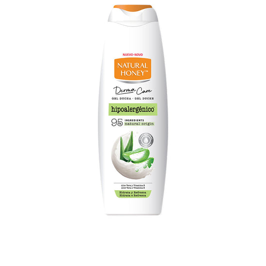 Natural Honey Gel de banho hipoalergênico derma care 650 ml