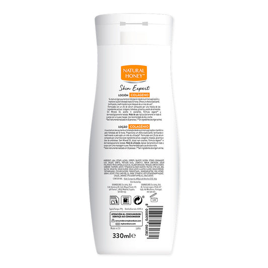Natural Honey Loção de colágeno skin expert 330 ml