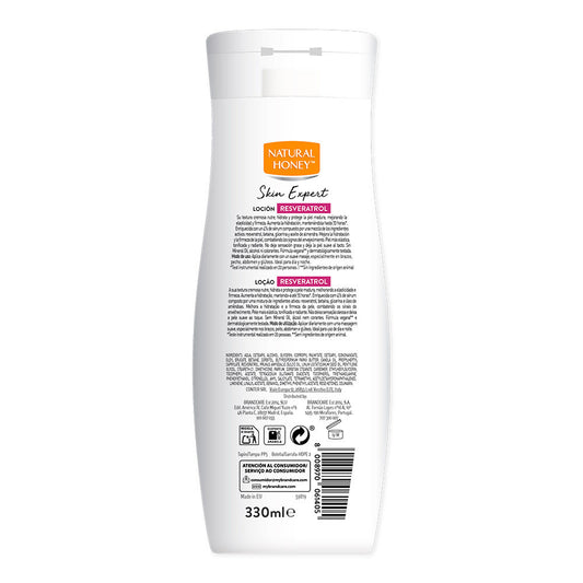Natural Honey Loção skin expert com resveratrol 330 ml