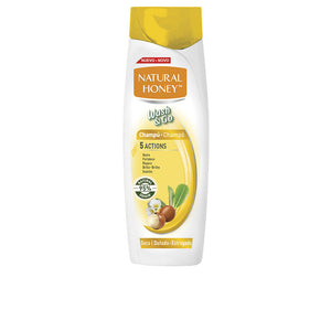 Natural Honey Shampoo wash & go para cabelos danificados 400 ml