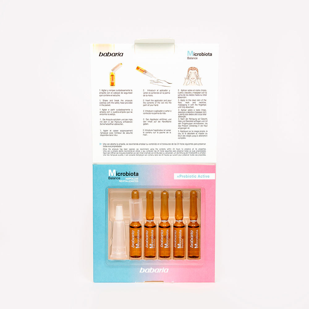 Babaria Ampolas revitalizantes microbiota 5 x 2 ml