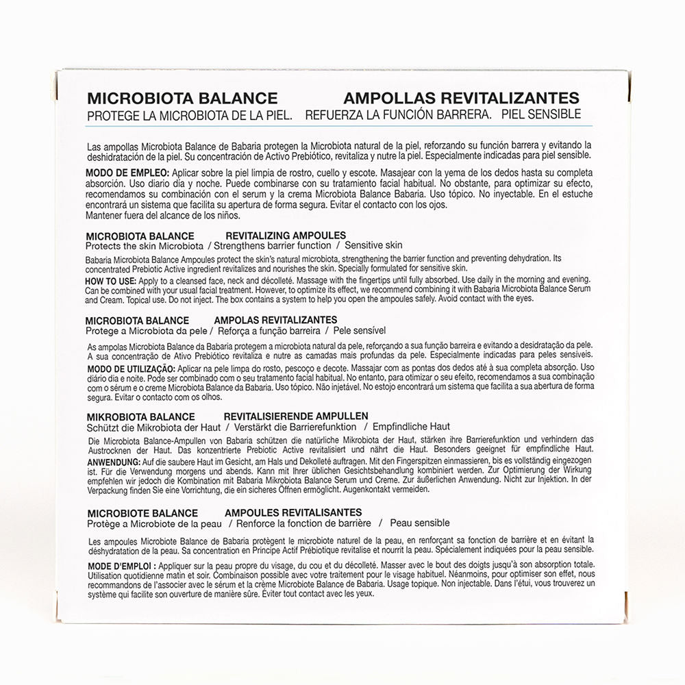 Babaria Ampolas revitalizantes microbiota 5 x 2 ml