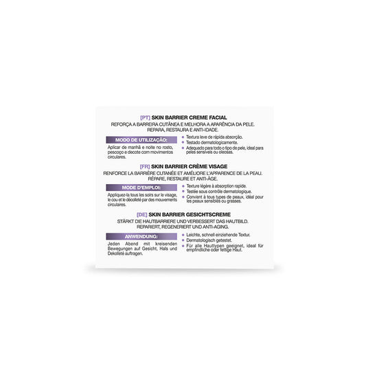 Babaria Creme facial skin barrier 50 ml