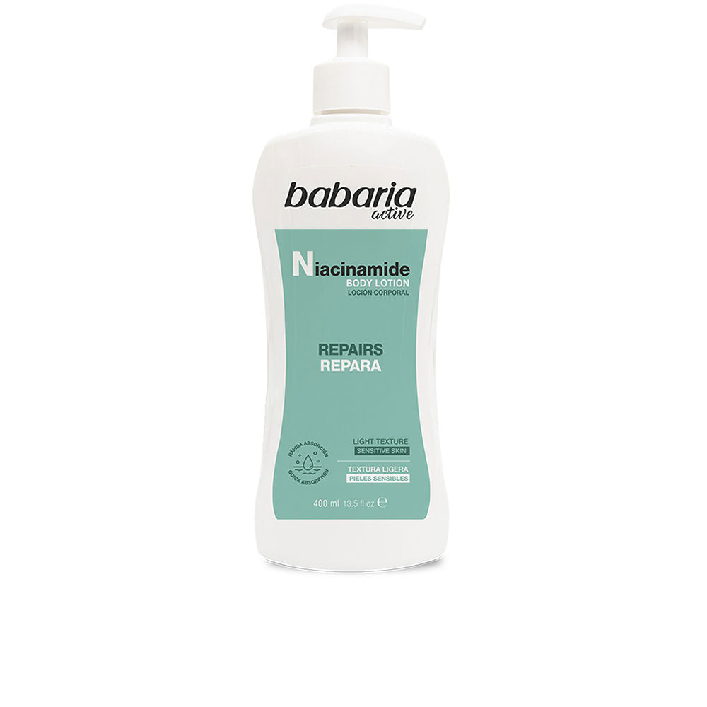 Babaria Loção corporal de niacinamida 400 ml