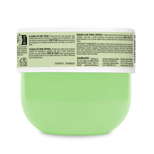 Babaria Creme corporal aloe fresh 400 ml