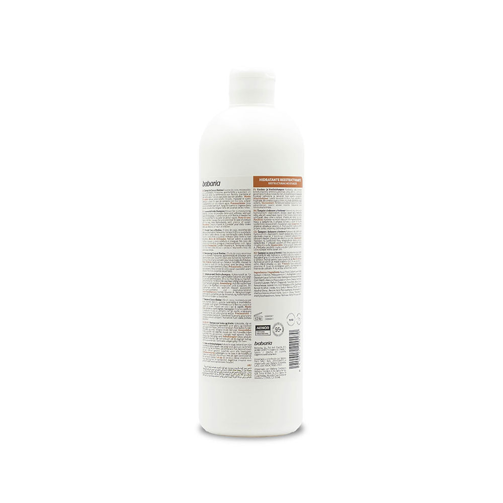 Babaria Coconut & biotin champú hidratante reestructurante 700 ml