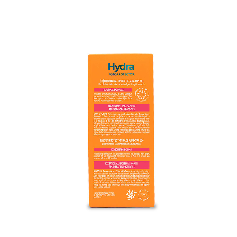 Babaria Fluido solar facial sun lovers hydra fps 50+ 40 ml