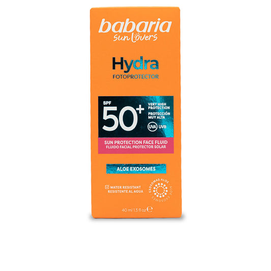 Babaria Fluido solar facial sun lovers hydra fps 50+ 40 ml