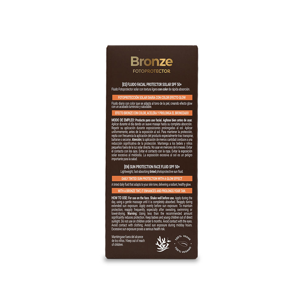 Babaria Sun lovers bronze fluido solar facial spf50+ 40 ml