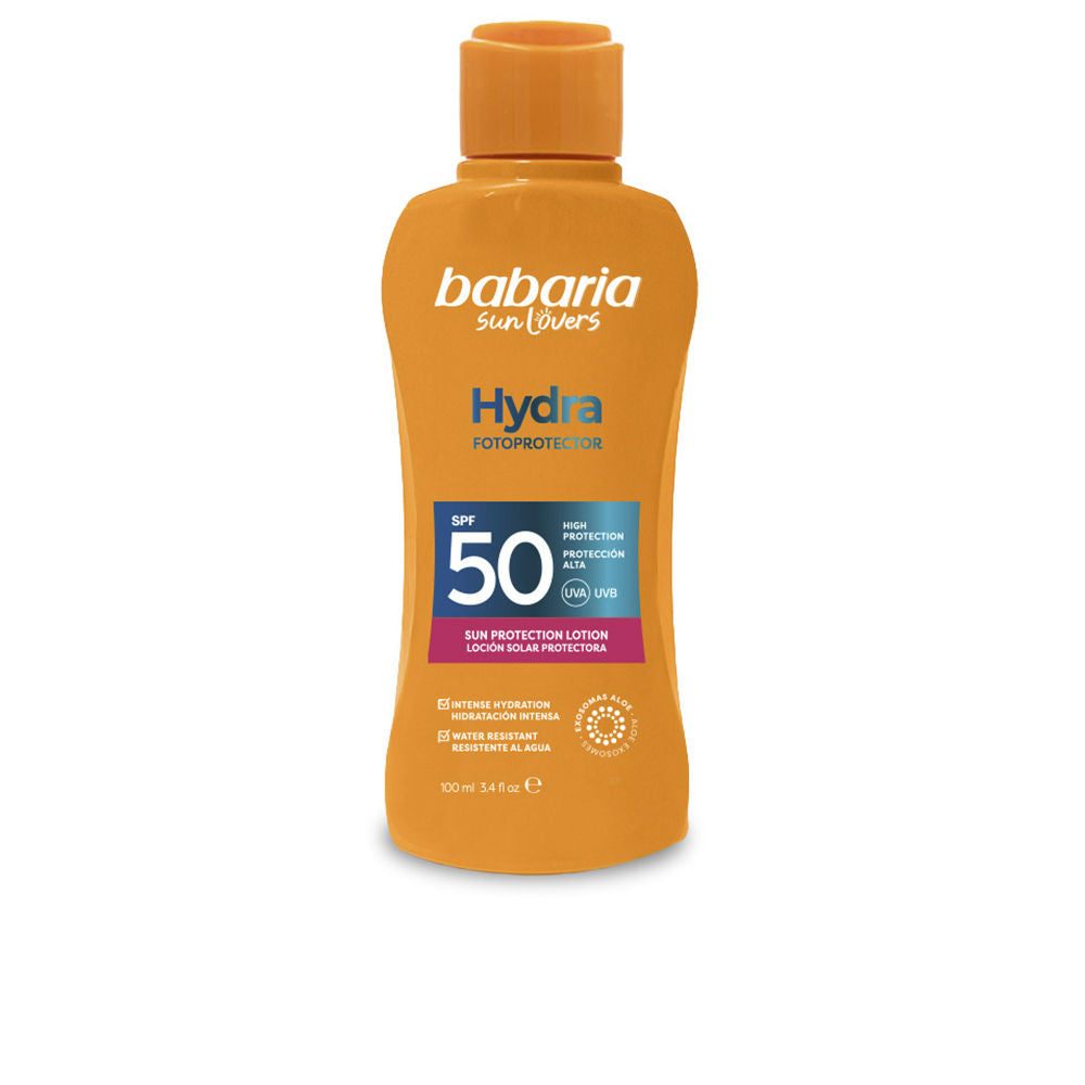Babaria Loção solar protetora sun lovers hydra fps 50+ 100 ml