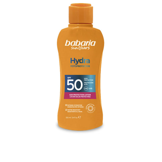Babaria Loção solar protetora sun lovers hydra fps 50+ 100 ml