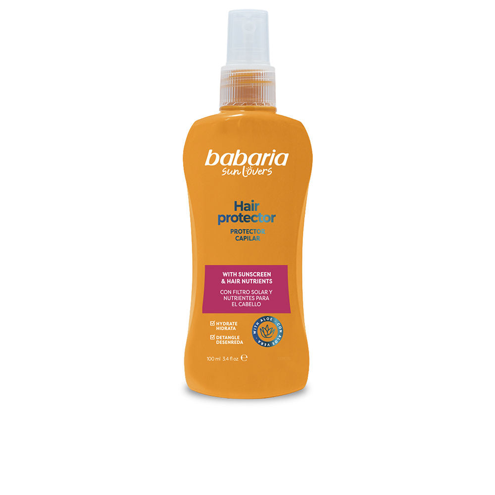 Babaria Protetor solar e nutrientes para os cabelos sun lovers hair protector 100 ml