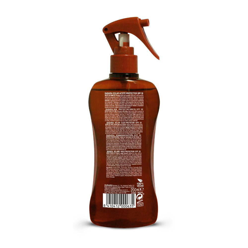 Babaria Solar aceite coco estuche 2 pz
