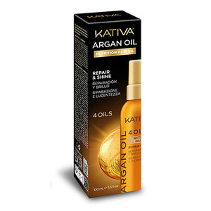 Kativa Argan 4 óleos óleo capilar nutritivo 100 ml
