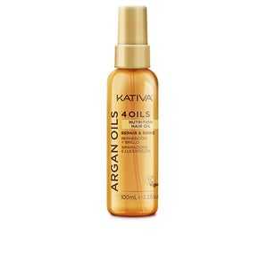 Kativa Argan 4 óleos óleo capilar nutritivo 100 ml