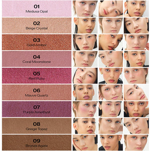 Shiseido Realçador de cor e brilho #09 - bronze - ágata 7,2 g