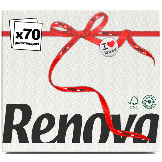 Renova Guardanapos 1 Folha 70 un 33 x 33 cm