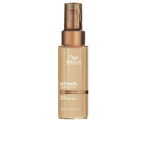Wella Professionals Ultimate smooth leite sedoso, bálsamo leve e sedoso, especial e controle do frisado 30 ml