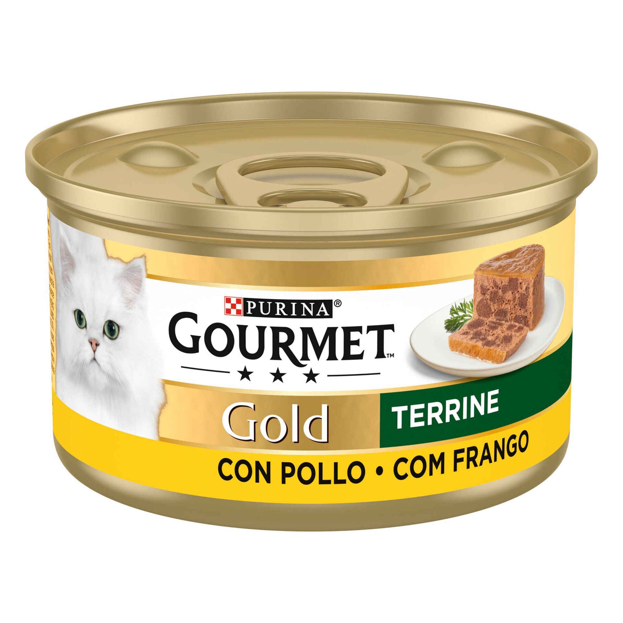 Purina Gourmet Gold Terrina Frango para Gato Adulto 85 g