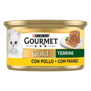 Purina Gourmet Gold Terrina Frango para Gato Adulto 85 g