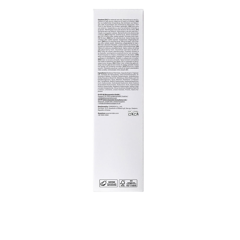 Torriden Dive In Low Molecular Hyaluronic Acid Cleansing Oil 200ml