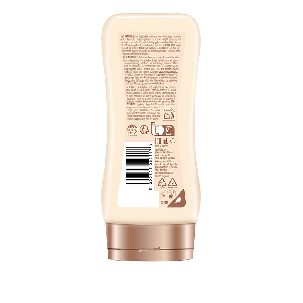 Hawaiian Tropic Loção Protetora Brilhante FPS 50 170 ml