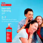 Dexeryl Dexeclear gel de limpeza antiacne, embalagem com 2 x 400 ml