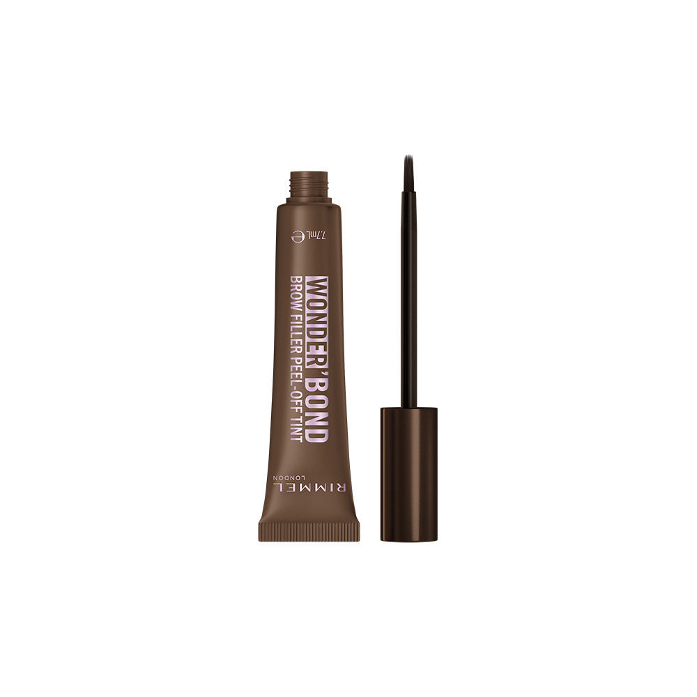 Rimmel London Wonder'bond preenchimento de sobrancelhas peel-off tintura #castanho escuro 7,7 ml