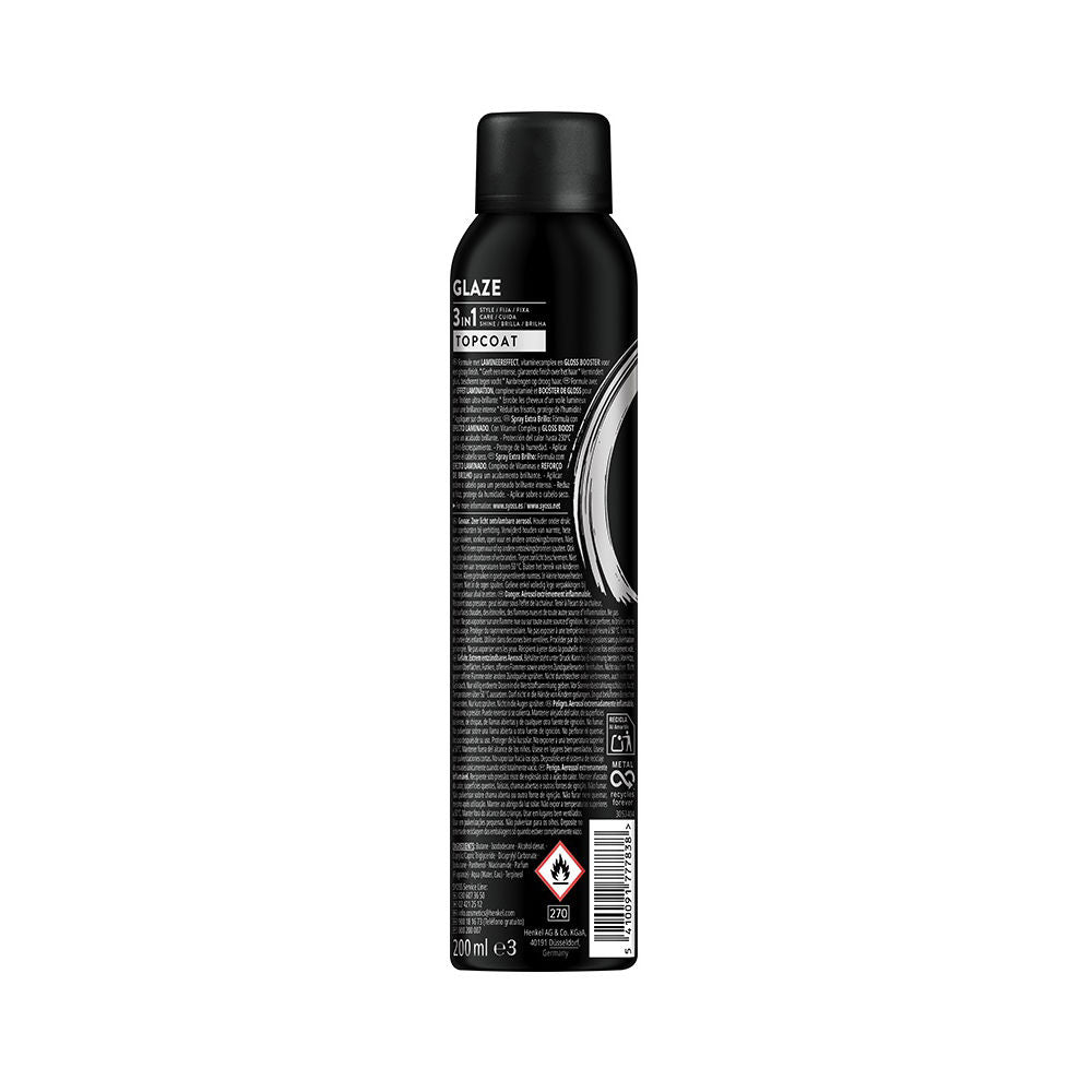 Syoss Esmalte 3 em 1 casaco superior 200 ml