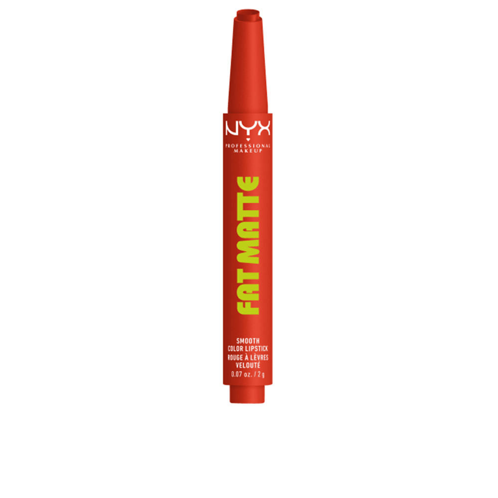 Nyx Professional Make Up Batom fat matte #comfy caramelo 2 g