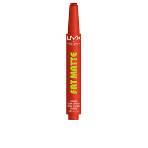 Nyx Professional Make Up Batom fat matte #comfy caramelo 2 g