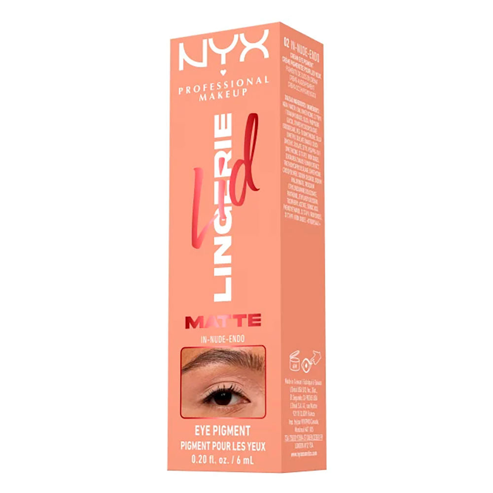 Nyx Professional Make Up Sombra para olhos lid lingerie matte #in-nude-endo 6 ml