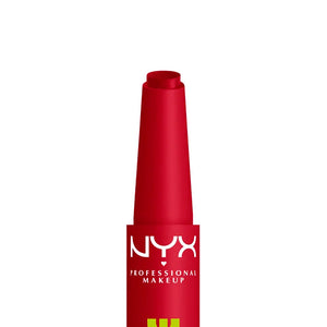 Nyx Professional Make Up Batom fat matte #scarlet snuggles 2 g