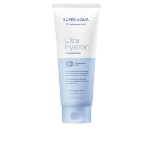 Missha Super aqua ultra hyalron espuma de limpeza 200 ml